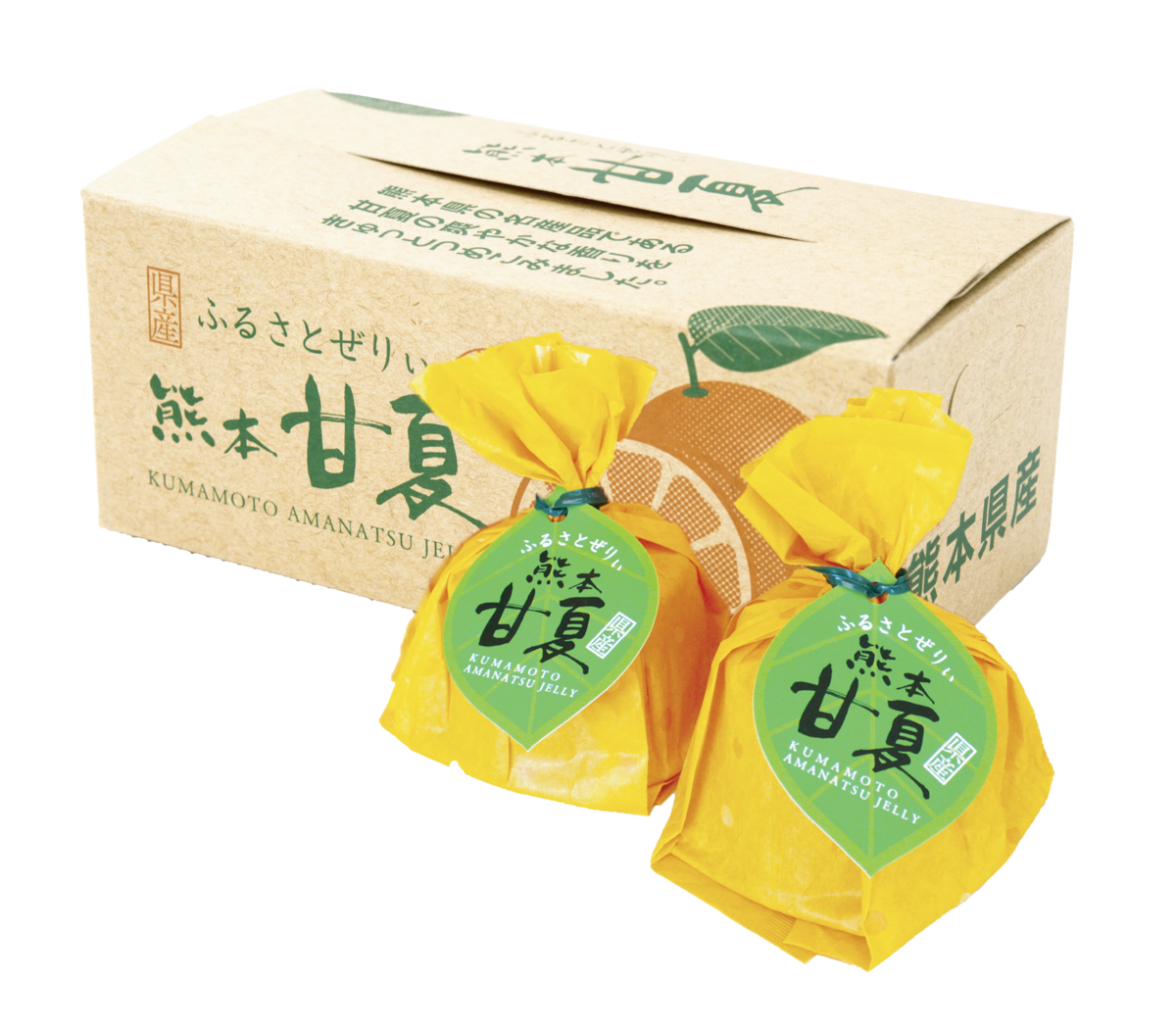 ふるさとゼリー熊本県産 甘夏ジュレ（2個） | くまもと菓房オンライン